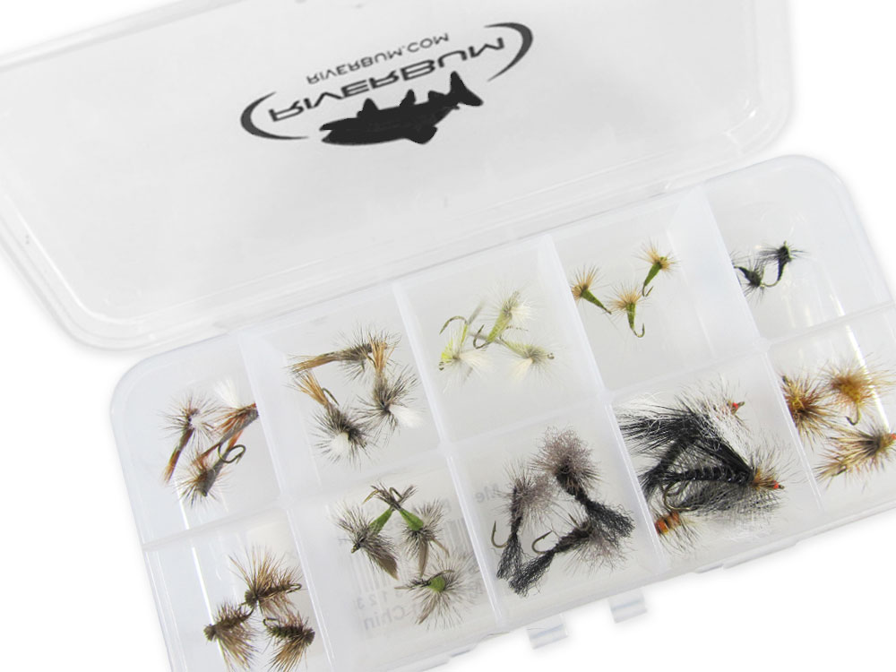 ルアー・フライ Trout Flies Twin Pack of Baby Brown Trout Flies -- Articulated Fly