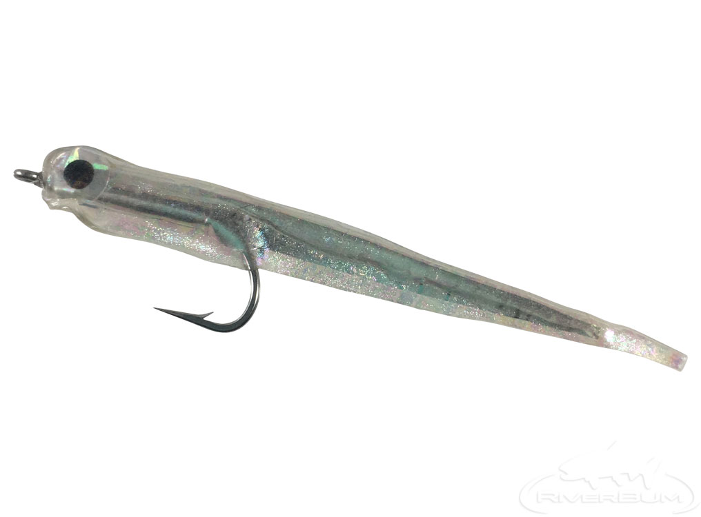 Gummy Minnow, Pearl | RiverBum Signature Flies