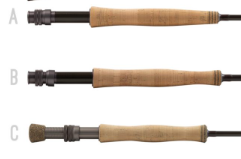 Temple Fork Outfitters Blue Ribbon 4 Piece Fly Rod with Rod Tube - AvidMax