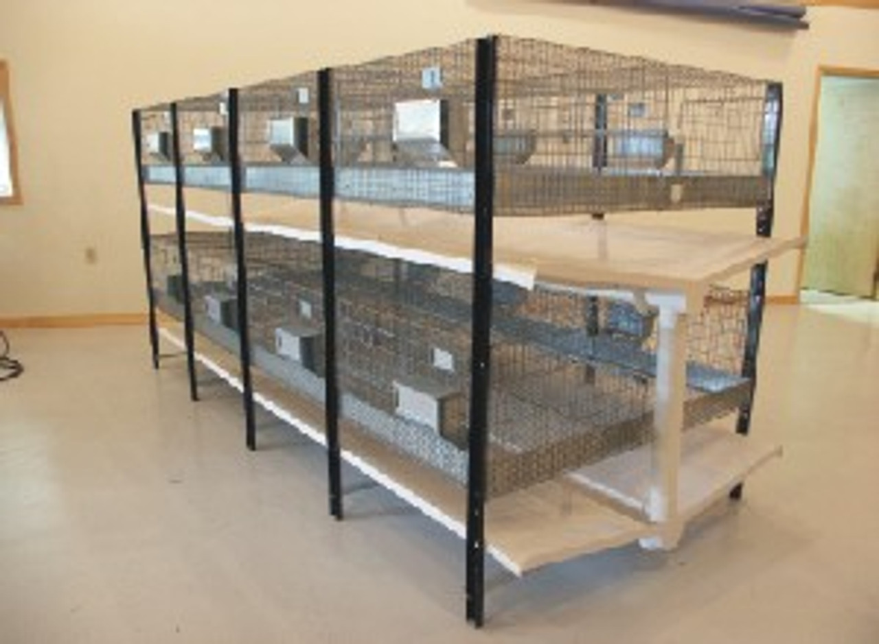 Self cleaning hot sale rabbit hutch