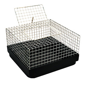 Stackable guinea clearance pig cages