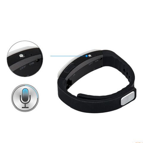 Intelligent Voice Recorder Bracelet SpyGadgets4Sale