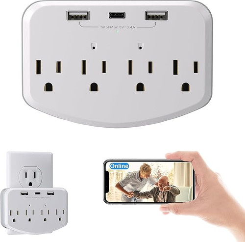 Outlet Camera with Wifi Capable