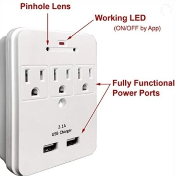 Fuctional AC Outlet Charger Ports