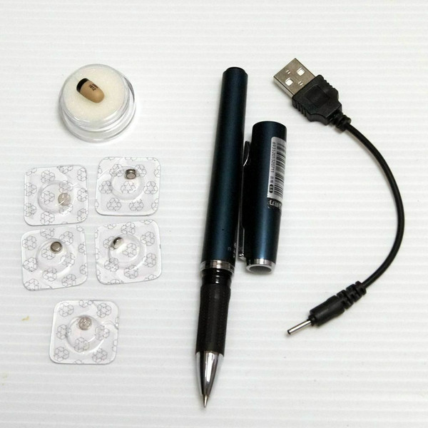 Bluetooth Pen with Mini Wireless Earpeice and Batteries