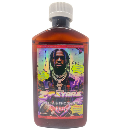DELTA 9 THC LEAN SYRUP 650MG // CHERRY