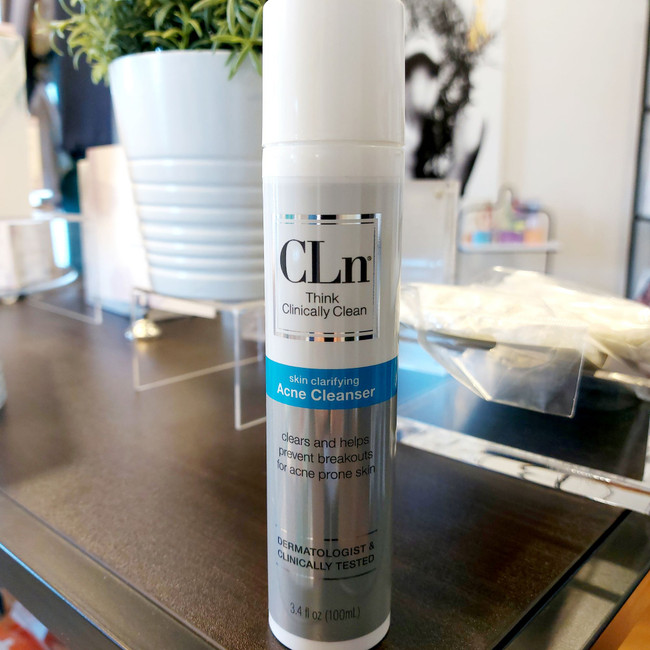 CLn acne cleanser  advanced cleansing 
