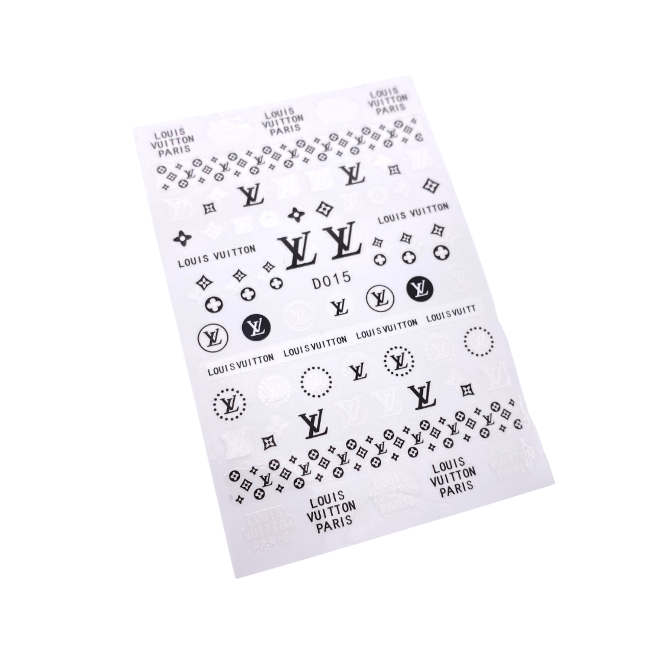 NEW- LV designer WHITE Stickers