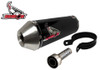 Suzuki GSF 650 N/S Bandit 2007-2015 Screaming Demon Black Oval S/O Performance Exhaust