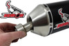 Suzuki GSX1250FA 2010-2017 Screaming Demon SDR 460 Black Exhaust - product photo