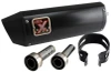 KAWASAKI Z900 2017-2024 IXIL XTREM BLACK HEX-OV Slip-on Performance Exhaust