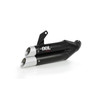 IXIL L3X Black dual muffler, standalone product image (XK7352XB)