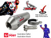 CBR 600F 1991-1998 Screaming Demon S/S S/O Oval Exhaust 