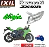 Kawasaki ZX10R ZX10 R Ninja 2008-2010 IXIL L2X Dual Hyperlow Slip On Exhaust
