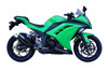Kawasaki Ninja 300 2013-2017 IXIL L3X DUAL HYPERLOW XL BLACK (SLIP ON EXHAUST)