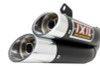 Kawasaki Z-300 2013-2018 IXIL L3X DUAL HYPERLOW XL BLACK (SLIP ON EXHAUST)