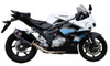 HYOSUNG GT650/R/S/COMET 650 ALL YEARS IXIL XTREM BLACK OVAL (bolt on exhaust)