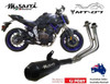 XSR 700 2014 - 2020 - Musarri Street Series GP Full System Exhaust - BLACK