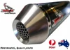 DR650 SE 1996-2025 Screaming Demon S/O Oval Exhaust -460 Black source photo