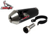 Kawasaki KLR 650 2008- 2021 Screaming Demon Black Oval S/O Performance Exhaust