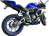 Yamaha YZF R7 2022- 2024 - Musarri Street Series GP Full System Exhaust - BLACK