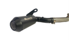 Daytona Trident 660  2021-2026. Musarri GP Street Black Full Exhaust