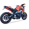 Yamaha MT-09 2013-2020 IXIL Xtrem Black HEXOVAL Full System Exhaust - gallery image 1