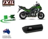 Kawasaki Versys 1000 2019-2024 IXIL Xtrem Black HEXOVAL Slip-on Exhaust - gallery image 1