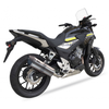 Honda NX500 2025-2026 IXIL Xtrem Stainless HEXOVAL Slip-on Exhaust - product photo 1