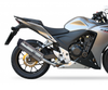 Honda CBR500R 2016-2018 IXIL Xtrem Stainless HEXOVAL Slip-on Exhaust - product photo 1
