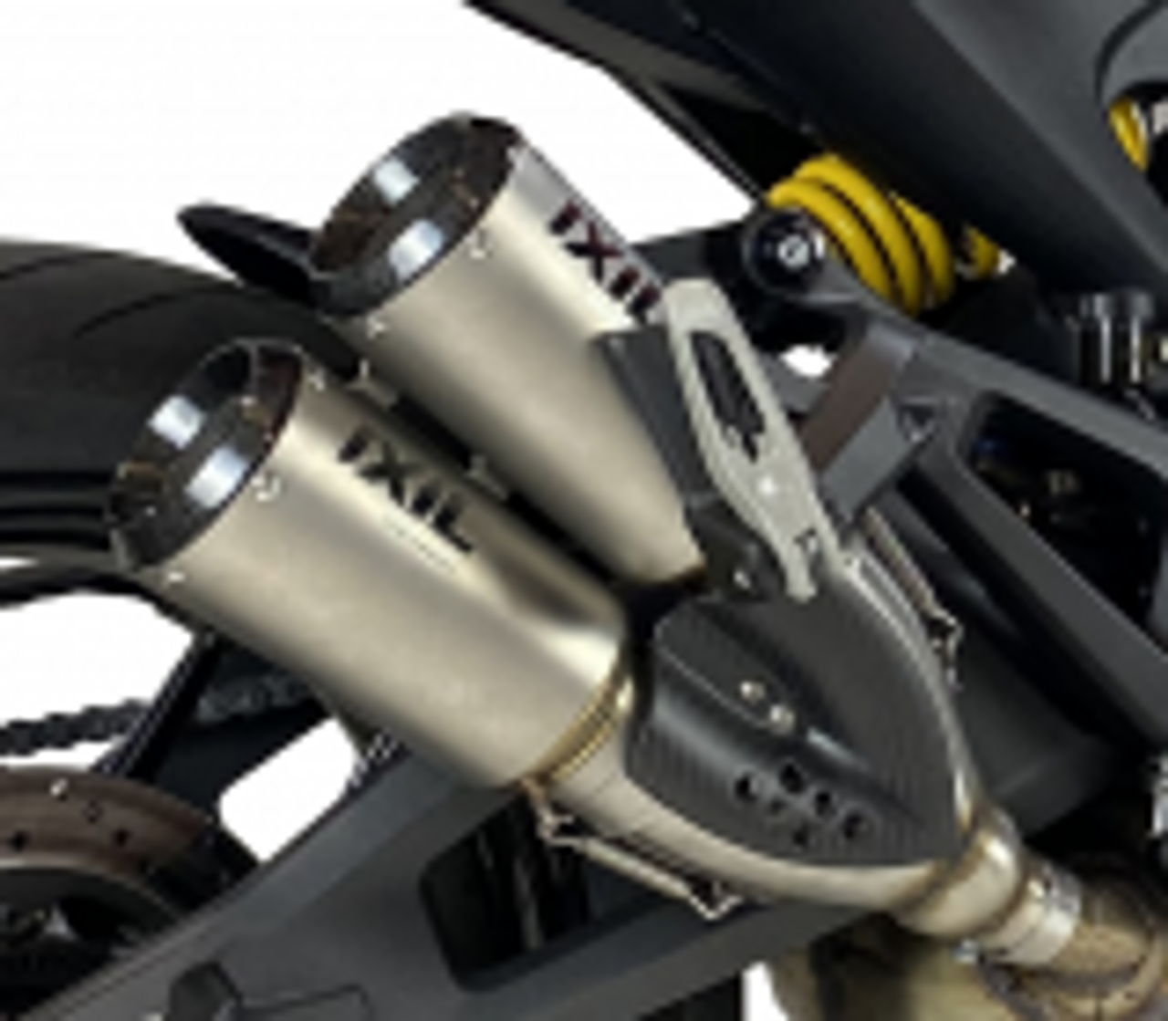 マフラーDucati Monster+ 937 純正マフラーサイレンサーZDM-A196 - パーツ