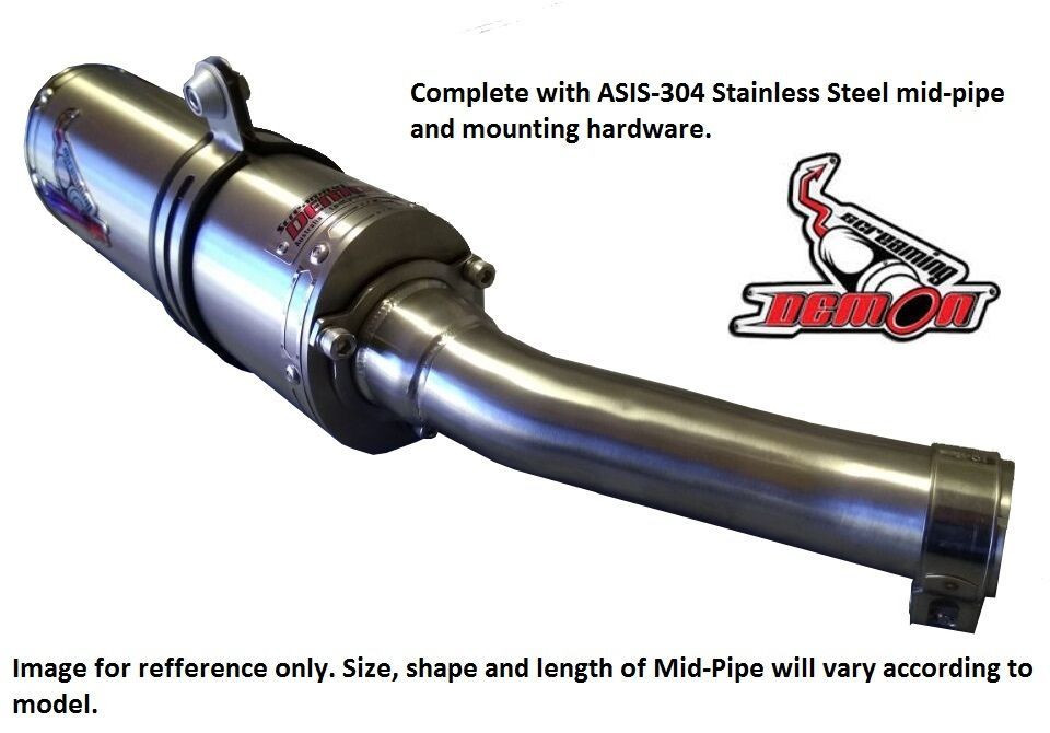 Honda CBR600F 1991-1998 Screaming Demon SDR 460 Black Exhaust - product photo