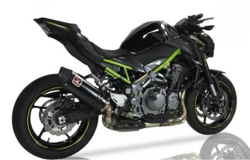 KAWASAKI Z900 2017-2024 IXIL XTREM BLACK HEX-OV Slip-on Performance Exhaust