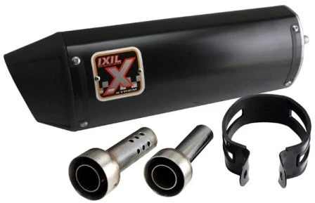 KAWASAKI Z900 2017-2024 IXIL XTREM BLACK HEX-OV Slip-on Performance Exhaust