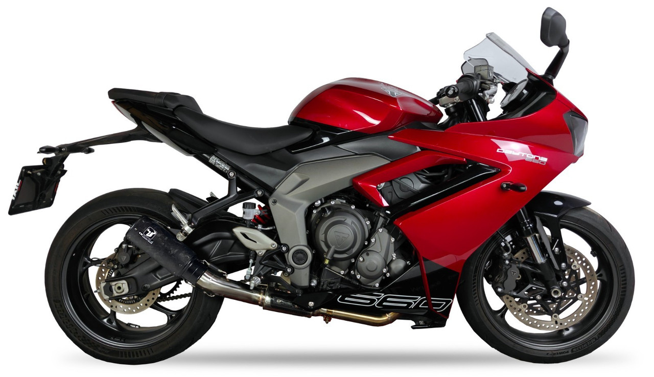 TRIUMPH DAYTONA 660 2024-2026 IXIL IXRACE CARBON DCX FULL SYSTEM EXHAUST