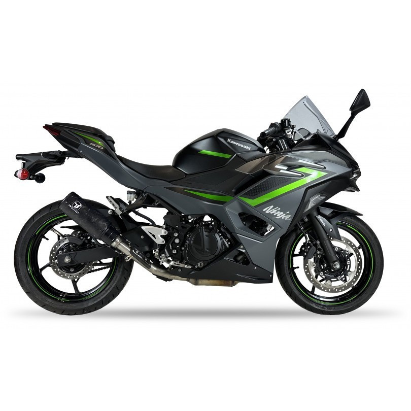 KAWASAKI NINJA 500 2024-2027 IXIL IXRACE DCX CARBON FIBER SLIP ON EXHAUST