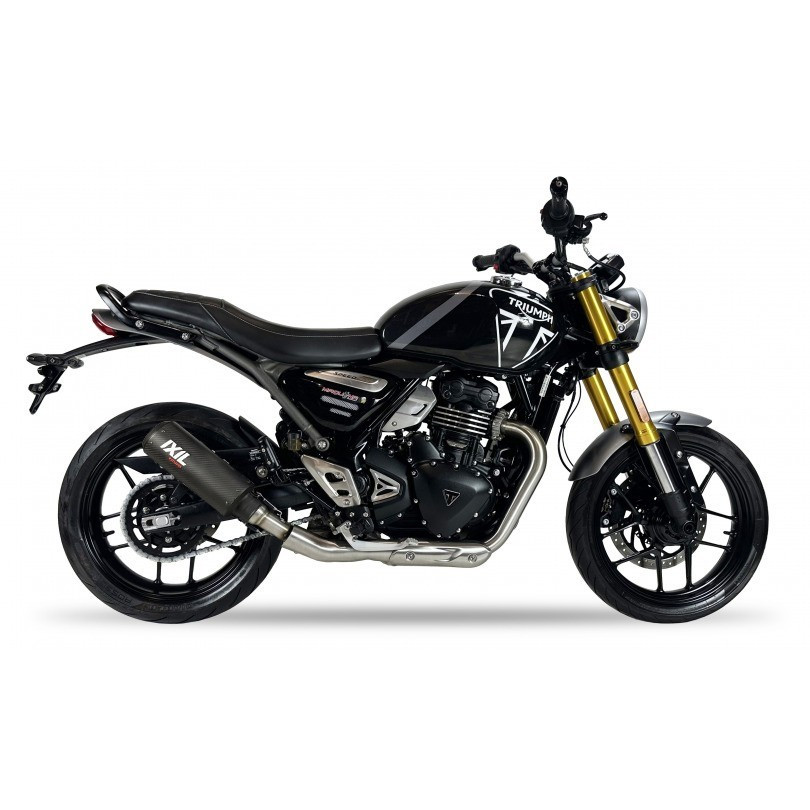 TRIUMPH SPEED 400 2026-2027 IXIL IXRACE RCR CARBON FIBER SLIP ON EXHAUST