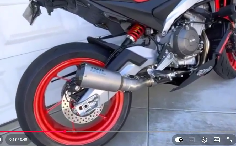APRILIA TUONO 660 21-25 IXRACE MK1B Full System Performance Exhaust BA3275SB