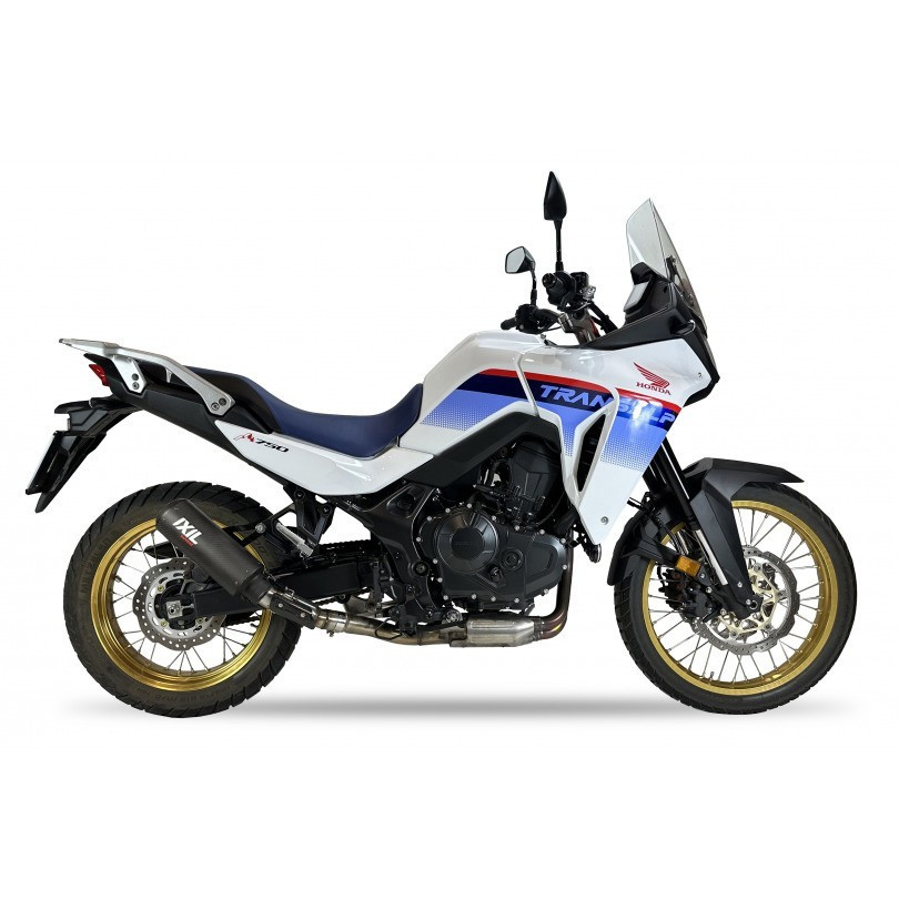 HONDA XL750 TRANSALP 2023-2026 IXIL IXRACE RCR CARBON FIBER SLIP ON EXHAUST