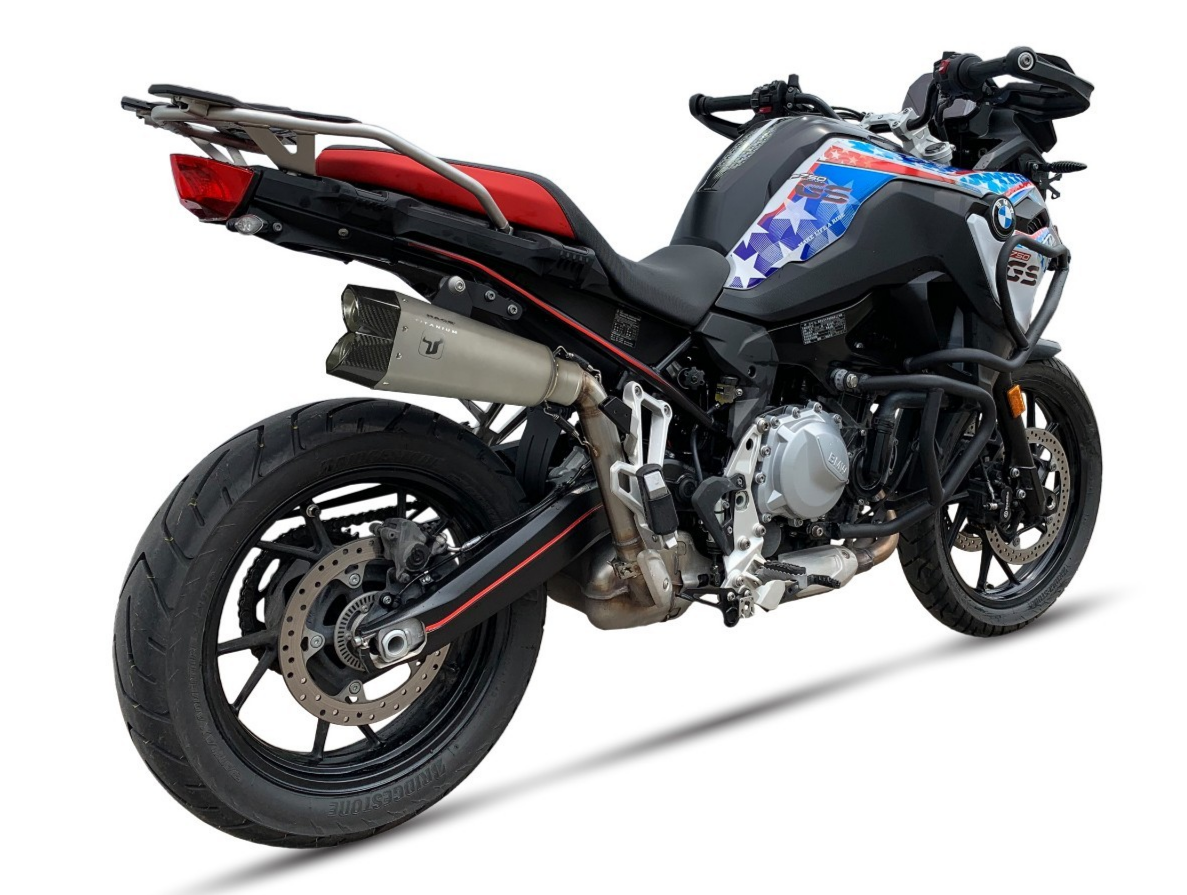 BMW F750GS 850GS 2019–2023 IXIL IXRACE M10 TITANIUM SLIP ON EXHAUST WB5675ST