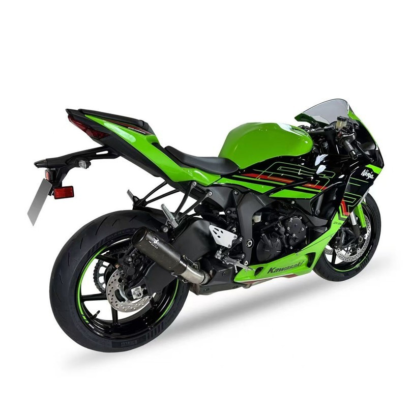 KAWASAKI ZX6R ZX 636 R 2024-2027 IXIL IXRACE DCX CARBON FIBER SLIP ON EXHAUST