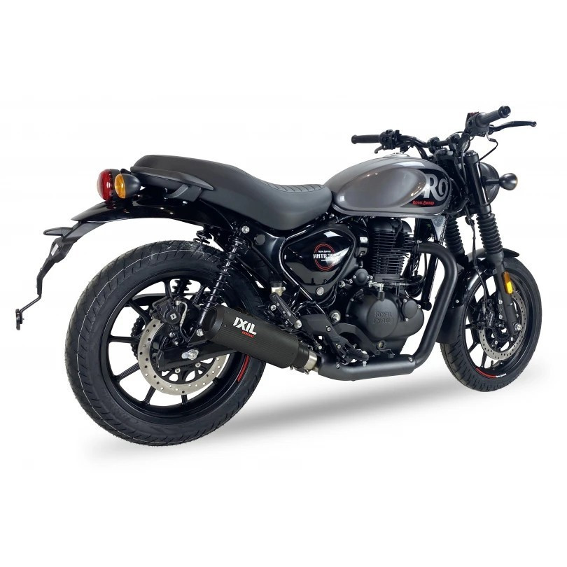 ROYAL ENFIELD HUNTER 350 IXIL IXRACE RCR CARBON FIBER SLIP ON EXHAUST