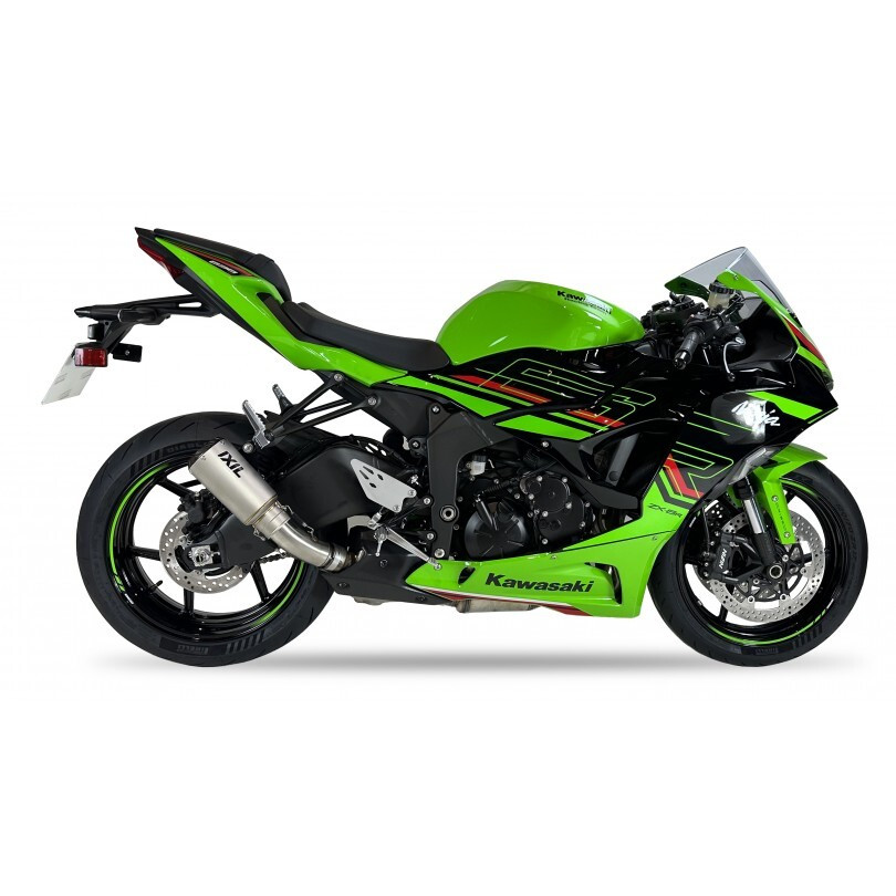 KAWASAKI ZX6 ZX6R NINJA 09-22 IXIL RC XTREM SLIP ON PERFORMANCE EXHAUST CK7244RC