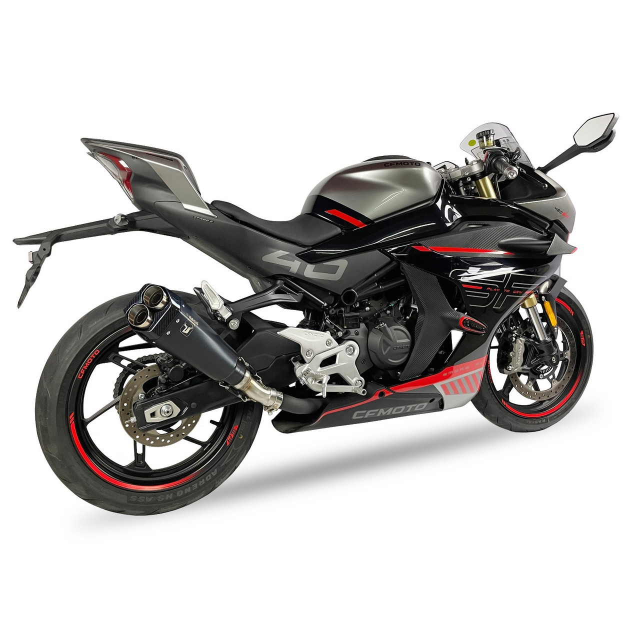 CFMOTO 450SR IXIL IXRACE M9B SLIP ON EXHAUST