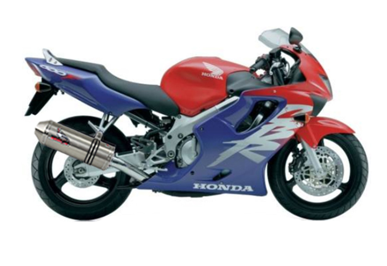 CBR 600F 1999-2000 Screaming Demon S/S S/O Oval Exhaust 