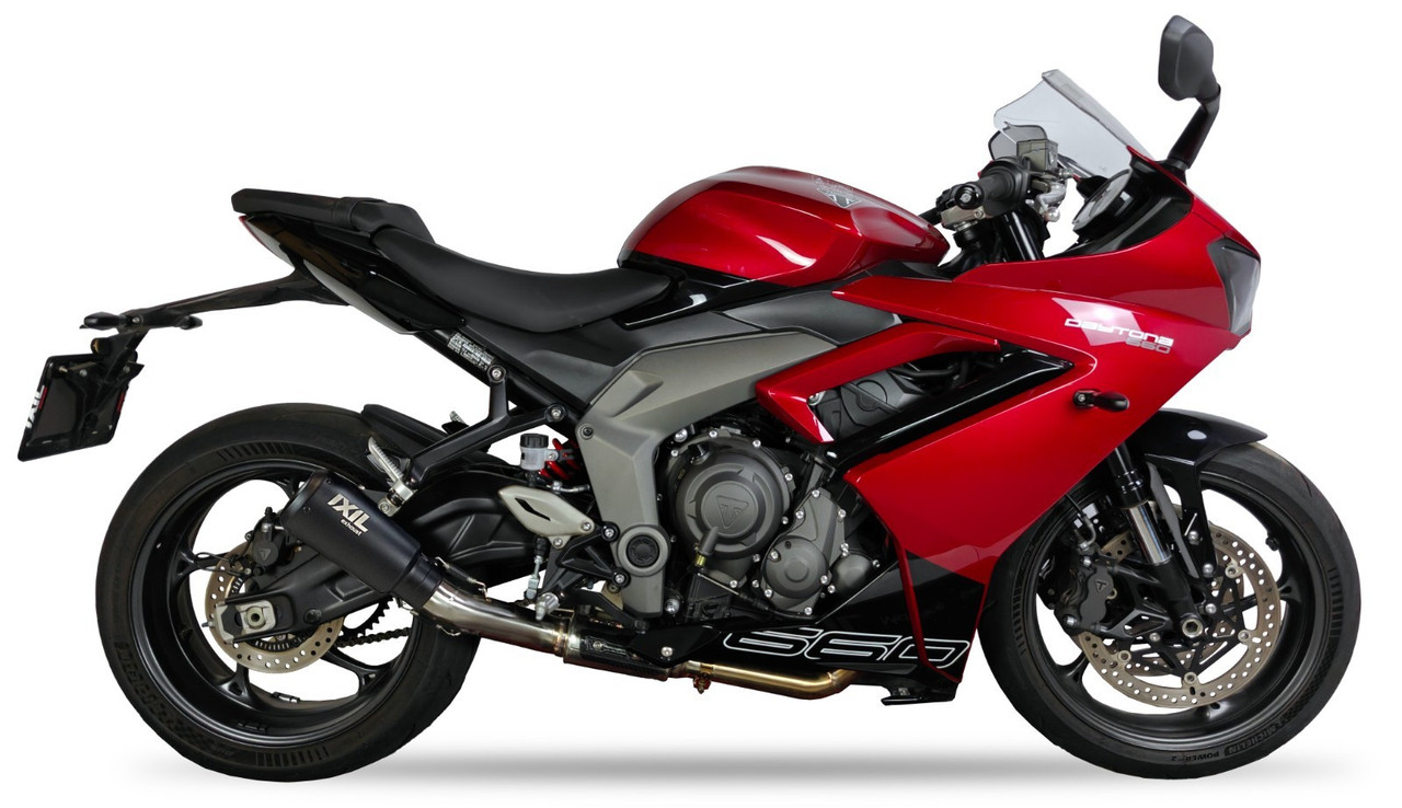 TRIUMPH DAYTONA 660 / LAMS  24-26 IXIL RB F/System Performance Exhaust CT4249RB