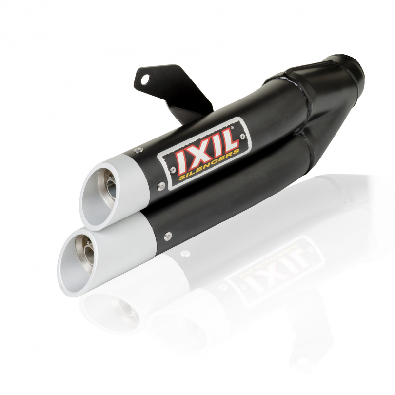 IXIL L3X BLACK slip-on 3/4 exhaust KTM Duke 125 200 2011-2015 - product photo 4