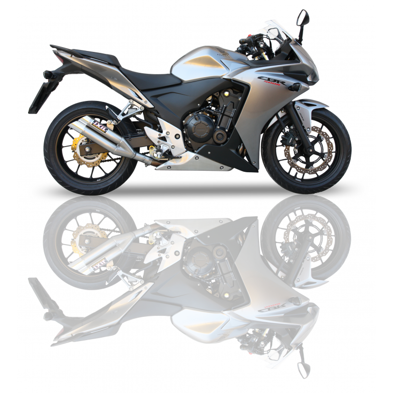 Honda CBR500R CB 500 F / X 16-18 IXIL L3X Stainless Dual outlet Exhaust - product photo 4