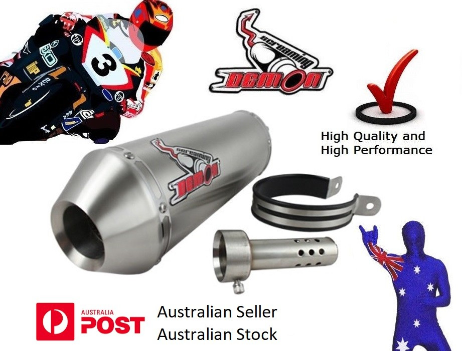 Ninja 250R 2008-2012 Screaming Demon S/S S/O Oval Exhaust 