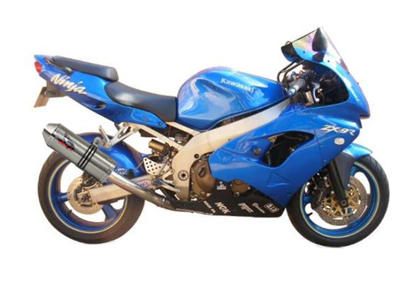 ZX-9R 1994-1997 Screaming Demon S/S S/O Oval Exhaust - Xtrem